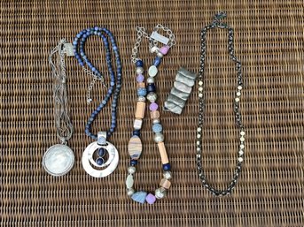 Costume Jewelry- 5 Pieces Of Chico's Jewelry