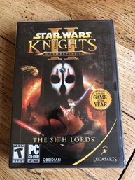 Still Sealed 2006 Star Wars Knights Of The Old Republic II, The Sith Lords.  Lot 36