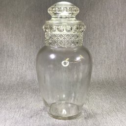 Wonderful Antique Glass Apothecary Jar - Used In Drug Stores / Pharmacies 1880s-1920s - CLASSIC LOOK !