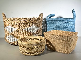 A Collection Of Fabulous Wicker Baskets!