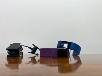 Pair - His N Hers Fitbits With Chargers - Untested