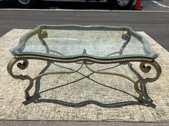 Heavy Bronze Style Coffee Table