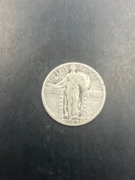 1929 Standing Liberty Silver Quarter