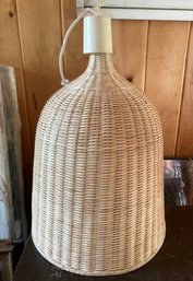 Very Nice Wicker Lamp