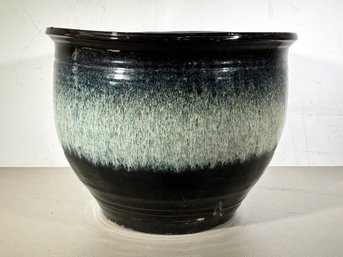 A Glazed Earthenware Planter