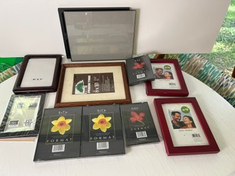 Large Assortment Of Picture Frames