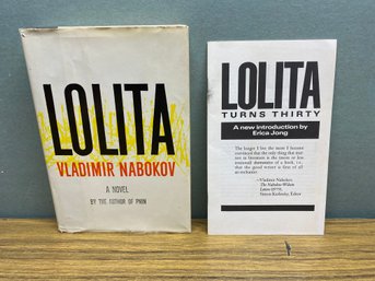 Lolita. By Vladimir Nabokov. 319 Page Hard Cover Book In Dust Jacket. With Erica Jong Intro. Booklet. 1983.