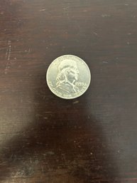 Beautiful 1959 Ben Franklin Half Dollar 90 Silver