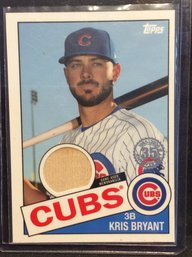 2020 Topps 1985 Baseball Kris Bryant Relic Card - K