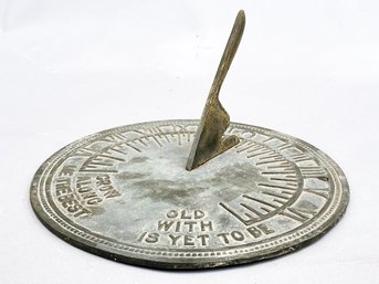 A Bronze Sundial