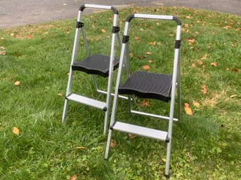 Pair Of Folding Step Ladders