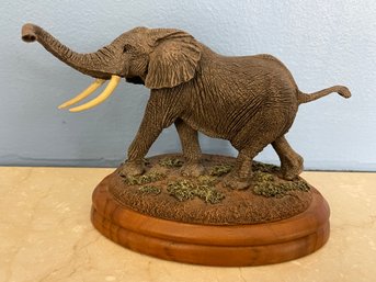 Smithsonian African Bush Elephant Sculpture 1978