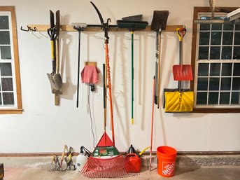 Large Lot Of Yard Tools