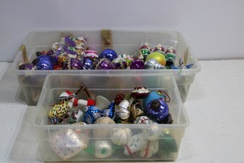 Vintage Lot Of Christmas Ornaments