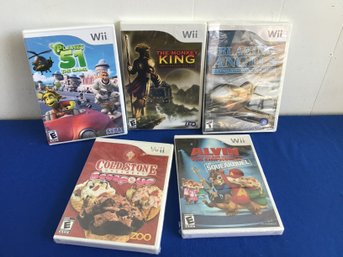 NEW Factory Sealed Wii Game Lot