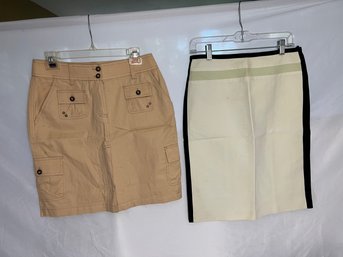 Two Skirts, One By Narciso Rodriguez, Estimated Size 4