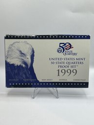 1999 United States Mint 50 State Quarters Proof Set