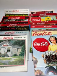 Collection Of Coca-Cola Calendars