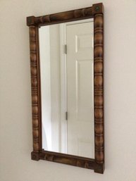 Wood Framed Wall Mirror