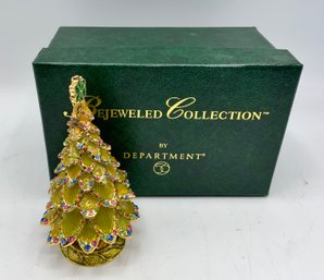 Department 56 Bejeweled  Xmas Tree Box ~ NEW IN BOX ~