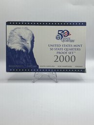 2000 United States Mint 50 State Quarters Proof Set