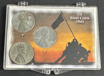 U.S. Steel Cents 1943, 1943-D, 1943-S