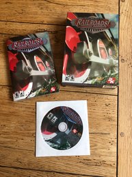 Sid Meier's Railroads PC CD-Rom Software,2006.   Lot 38