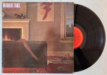 1980 First Issue Manhattans 'after Midnight' Vinyl Record Album - Columbia JC 36411 - EX- / EX