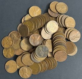 100 Wheat Pennies