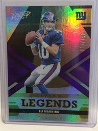 2022 Panini Prestige Living Legends Eli Manning 021/149 - K