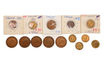 British Coin Collection Dates 1935 - 1959