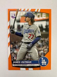 2023 Topps Big League James Outman Rookie Orange Parallel