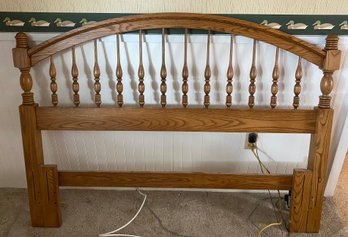 Oak Headboard