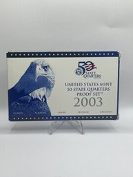 2003 United States Mint 50 State Quarters Proof Set