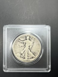 1918 Walking Liberty Silver Half Dollar