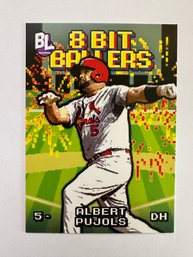 2023 Topps Big League Albert Pujols 8-Bit Ballers Insert