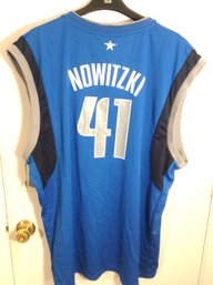 Adidas Dallas Mavericks Dirk Nowitzki Jersey Size XXL New With Tags