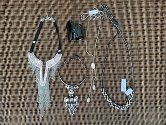 Costume Jewelry- 5 Pieces Of Chico's Jewelry