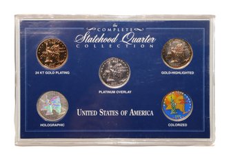 The Complete Statehood Quarter Collection With COA