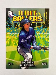 2023 Topps Big League Bobby Witt Jr. 8-Bit Ballers Insert