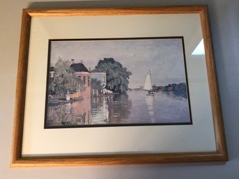 Art Print 'Houses On The Achterzaan' By Monet
