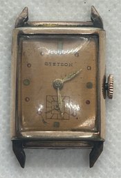 Early 1930s STETSON Men's Gold-Filled Wristwatch- Running Order