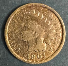 1901 Indian Head Penny