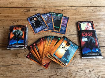 Rage, The Werewolf: The Apocalypse Trading Card Game Limited Edition Complete W/extras.   Lot 40