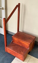 Vintage Handmade Steps With Storage