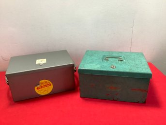 Pair Of Lock Boxes