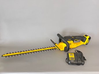 Dewalt 20V Max Hedge Trimmer With Battery And Charger