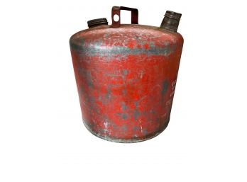 Vintage 6-gallon Metal Gas Can