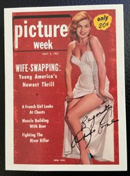 Signed Picture Week Wife-swapping Digest Dolls ~ Abbe Lane ~ 1957