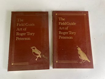 The Field Guide Art Of Roger Tory Peterson. Two Volumes Eastern Birds And Western Birds Hardcover